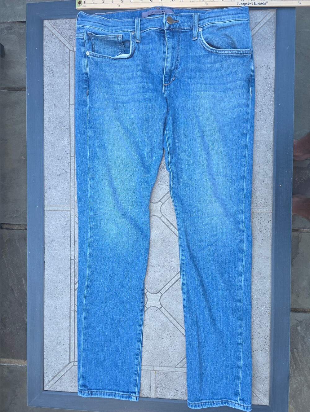 Joe's Jeans Blue Denim Slim Fit Jeans 34x32